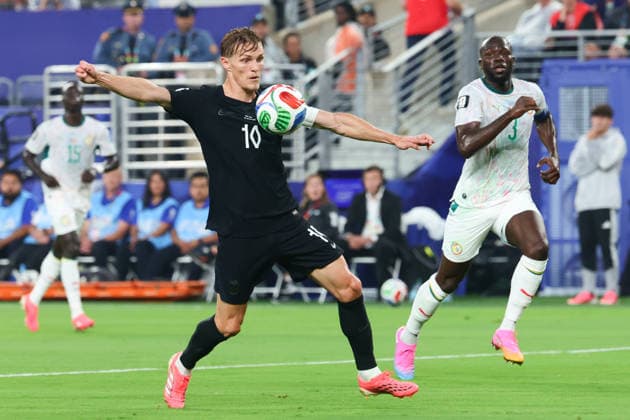 Martin Odegaard of Norway controls the ball during the FIFA World Cup, WM, Weltmeisterschaft, Fussball 2026 match between Norway and Senegal at Metlife Stadiem, New Jersey, USA on 23 June 2026. Copyright: xPeterxDovganx 45100036
