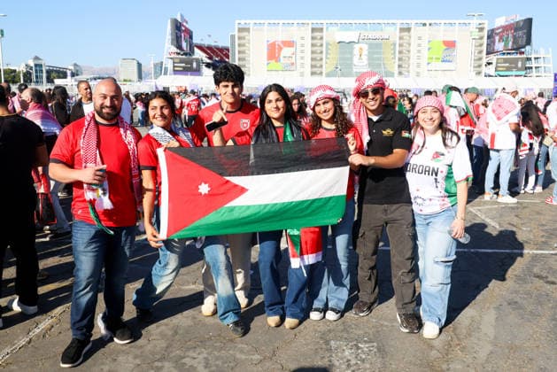 June 22, 2026, Santa Clara, California, USA: Santa Clara, USA - June 22 2026: Stadium atmosphere and fans before a FIFA World Cup, WM, Weltmeisterschaft, Fussball group match between Jordan and Algeria at San Francisco Bay Area Stadium Santa Clara USA - ZUMAp121 20260622_zsp_p121_015 Copyright: xChrisxPutnamx