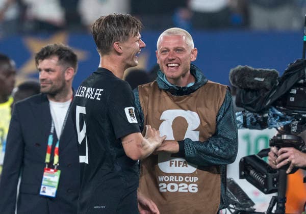 David Moeller Wolfe (Norway, 5) und Julian Ryerson (Norway, 26) FIFA World Cup, WM, Weltmeisterschaft, Fussball 2026: Norway vs Senegal 22 June 2026, FIFA World Cup 2026: Norway vs Senegal (Group I, Matchday 2) at New York New Jersey Stadium in East Rutherford, New Jersey, USA. *** David Moeller Wolfe Norway, 5, and Julian Ryerson Norway, 26; 2026 FIFA World Cup Copyright: HMBxMedia xMarcoxBader