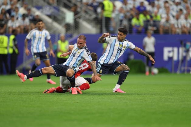 FIFA World Cup, WM, Weltmeisterschaft, Fussball 2026 Group J match between Argentina and Austria Argentina v Austria: Group J - FIFA World Cup 2026 ARLINGTON, TEXAS - JUNE 22: FIFA World Cup 2026 Group J match between Argentina and Austria at Dallas Stadium on June 22, 2026 in Arlington, Texas. (Photo by Samuel Ameyaw Yeboah SAYSPORTS) Copyright: xSamuelxAmeyawxYeboah