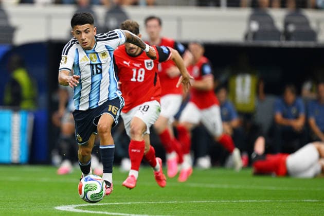 Thiago Almada (ARG), JUNE 22, 2026 - Football Soccer : FIFA World Cup, WM, Weltmeisterschaft, Fussball 2026 Group J match between Argentina 2-0 Austria at Dallas Stadium in Arlington, Texas, USA.  aflo_335425942 KenjiroxMatsuox