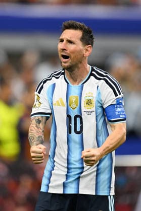 Lionel Messi (ARG), JUNE 22, 2026 - Football Soccer : FIFA World Cup, WM, Weltmeisterschaft, Fussball 2026 Group J match between Argentina 2-0 Austria at Dallas Stadium in Arlington, Texas, USA.  aflo_335425989 KenjiroxMatsuox