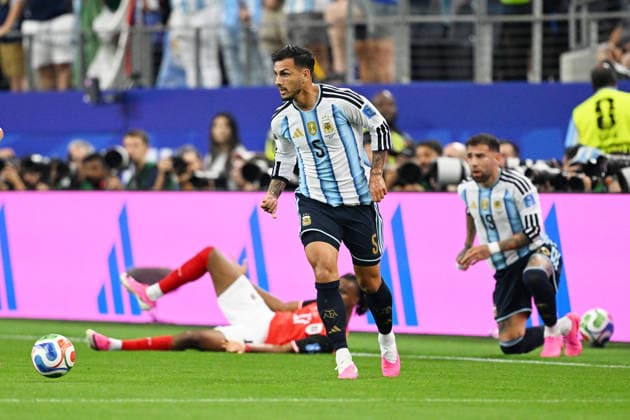 Leandro Paredes (ARG), JUNE 22, 2026 - Football Soccer : FIFA World Cup, WM, Weltmeisterschaft, Fussball 2026 Group J match between Argentina 2-0 Austria at Dallas Stadium in Arlington, Texas, USA.  aflo_335426882 KenjiroxMatsuox