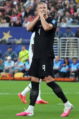 IPA85959423 - Erling Haaland of Norway during the Norway vs. Senegal FIFA World Cup, WM, Weltmeisterschaft, Fussball match in New York, USA, on June 22, 2026  Copyright: xEmmanuelexMastrodonato IPAxSportx xx 85959423