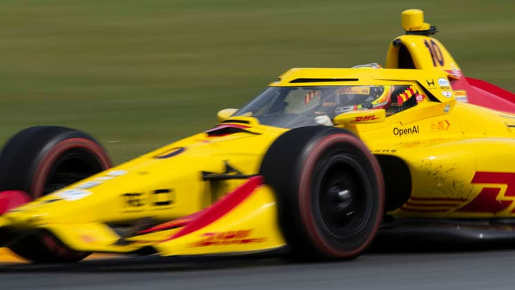 June 21, 2026: IndyCar, Indy Car, IRL, USA driver Alex Palou (10) warms up before the XPEL Grand Prix at Road America in Elkhart Lake, WI. CSM IndyCar 2026: Road America XPEL Grand Prix JUN 21  - ZUMAc04_ 20260621_zma_c04_156 Copyright: xMikexWulfx