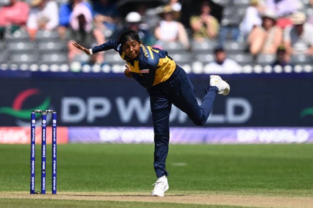 Sri Lanka Women v Ireland Women, ICC Women s T20 World Cup Nimasha Madushani of Sri Lanka bowling during the ICC Women s T20 World Cup match between Sri Lanka Women and Ireland Women at the Seat Unique Stadium, Bristol, UK on 23 June 2026. Bristol Seat Unique Stadium Gloucestershire UK Editorial use only , Copyright: xGrahamxHuntx PSI-24399-0013