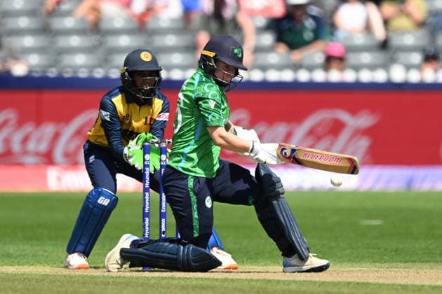 Sri Lanka Women v Ireland Women, ICC Women s T20 World Cup Leah Paul of Ireland plays an attacking shot during the ICC Women s T20 World Cup match between Sri Lanka Women and Ireland Women at the Seat Unique Stadium, Bristol, UK on 23 June 2026. Bristol Seat Unique Stadium Gloucestershire UK Editorial use only , Copyright: xGrahamxHuntx PSI-24399-0017