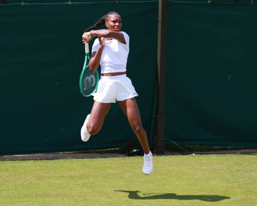 Noma Noha Akugue (GER), Qualifikation, Wimbledon, Damen Einzel, Ladies Singles Tennis - Wimbledon 2026 - Grand Slam ITF ATP, Tennis Herren WTA, Tennis Damen - AELTC - London - - Great Britain - 23 June 2026. *** Noma Noha Akugue GER, Qualifying, Wimbledon, Womens Singles, Ladies Singles Tennis Wimbledon 2026 Grand Slam ITF ATP WTA AELTC London, Great Britain, June 23, 2026,detected_source_language Copyright: xJuergenxHasenkopfx