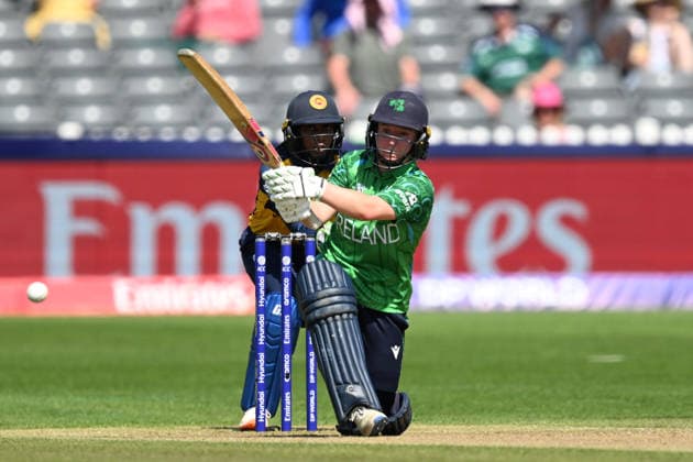 Sri Lanka Women v Ireland Women, ICC Women s T20 World Cup Leah Paul of Ireland plays an attacking shot during the ICC Women s T20 World Cup match between Sri Lanka Women and Ireland Women at the Seat Unique Stadium, Bristol, UK on 23 June 2026. Bristol Seat Unique Stadium Gloucestershire UK Editorial use only , Copyright: xGrahamxHuntx PSI-24399-0031