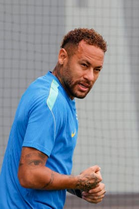 Neymar Jr. of Brazil reacts during a training session at center Columbia Park in Morristown, New Jersey, US, on 22 June 2026. Brazil national team, Nationalteam Training in New Jersey !ACHTUNG: NUR REDAKTIONELLE NUTZUNG!  Copyright: xSebastiaoxMoreirax GRAF4115 20260623-55020683854_1