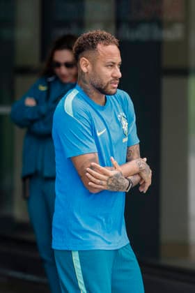 Neymar Jr. of Brazil reacts during a training session at center Columbia Park in Morristown, New Jersey, US, on 22 June 2026. Brazil national team, Nationalteam Training in New Jersey !ACHTUNG: NUR REDAKTIONELLE NUTZUNG!  Copyright: xSebastiaoxMoreirax GRAF4114 0859828386st