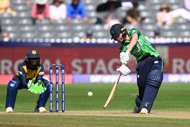 Sri Lanka Women v Ireland Women, ICC Women s T20 World Cup Alice Tector of Ireland plays an attacking shot during the ICC Women s T20 World Cup match between Sri Lanka Women and Ireland Women at the Seat Unique Stadium, Bristol, UK on 23 June 2026. Bristol Seat Unique Stadium Gloucestershire UK Editorial use only , Copyright: xGrahamxHuntx PSI-24399-0053
