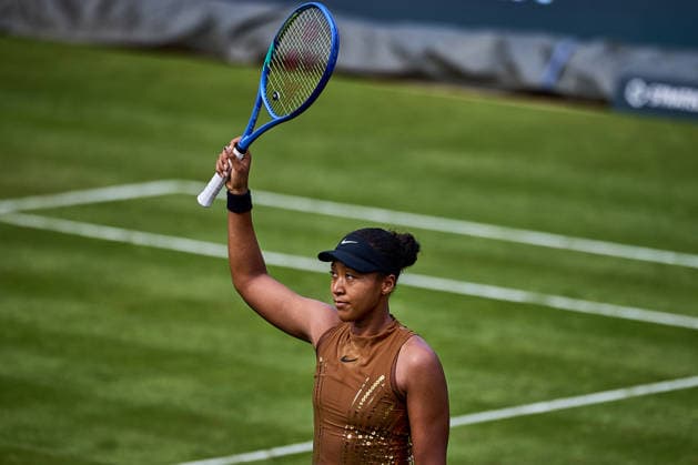 June 23, 2026, Bad Homburg, Hessen, Germany: Naomi Osaka of Japan celebrates the win of the Match against Elise Mertens of Belgium during the BAD HOMBURG OPEN powered by SOLARWATTT- WTA500 - Womens Tennis, 23.6.2026 in Bad Homburg (Tennis-Club Bad Homburg), Germany - Photo: Tennis 2026: Bad Hombug Open - WTA500: OSAKA 6:3 6:3 MERTENS  - ZUMAs343 20260623_zsp_s343_097 Copyright: xMathiasxSchulzx