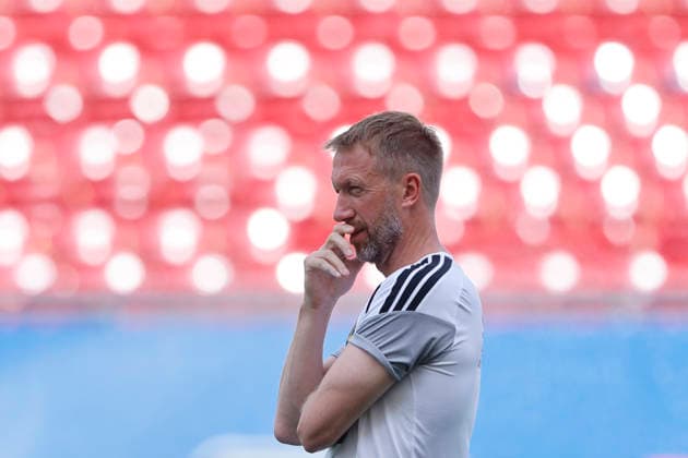 Sweden s head coach Graham Potter leads a training session held at FC Dallas Stadium, in Dallas, United States, 23 June 2026. Sweden will face Japan in their 2026 FIFA World Cup, WM, Weltmeisterschaft, Fussball Group F soccer match on 26 June. 2026 FIFA World Cup - Group F - Sweden s training session !ACHTUNG: NUR REDAKTIONELLE NUTZUNG!  Copyright: xMariscalx GRAF4186 20260623-55020684546_1
