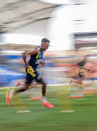 260623 Taha Ali of the Swedish national football team at a training session during day 13 of the FIFA World Cup, WM, Weltmeisterschaft, Fussball 2026 on June 23, 2026 in Dallas. Photo: Petter Arvidson BILDBYRAN kod PA PA1250 fotboll football soccer fotball vm fotbolls-vm fotball-vm fotbolls-vm 2026 fifa world cup 2026 träning practice training sverige sweden sverige a day 13 bbeng *** June 23, 2026  Copyright: PETTERxARVIDSON BB260623PA027