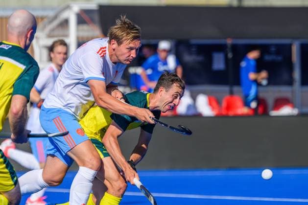 WAVER, 23-06-2026, Belfius Hockey Arena, FIH Hockey Pro League Men, Season 2025-2026. Floris Wortelboer during the game Australia - Netherlands (1st match). Australia - Netherlands (1st match)  x204586989x Copyright: