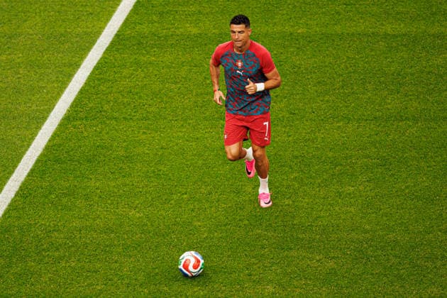 Cristiano Ronaldo seen during FIFA World Cup, WM, Weltmeisterschaft, Fussball 2026 game between national teams of Portugal and Uzbekistan (Grzegorz Wajda Ball Raw Images) Houston Houston Stadium USA Copyright: xGrzegorzxWajdax grzegorzwajda_portugal_uzbekistan_2526-8