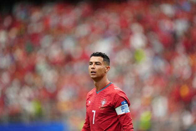 Portugal v Uzbekistan - FIFA World Cup, WM, Weltmeisterschaft, Fussball 2026 - Group K HOUSTON, USA - JUNE 23: Cristiano Ronaldo of Portugal in action during the 2026 FIFA World Cup First Stage Group K match between Portugal and Uzbekistan at NRG Stadium (Houston Stadium) in Houston, Texas, United States on June 23, 2026. Hakan Akgun Anadolu Texas United States. Editorial use only. Please get in touch for any other usage.  Copyright: x2026xAnadoluxHakanxAkgunx