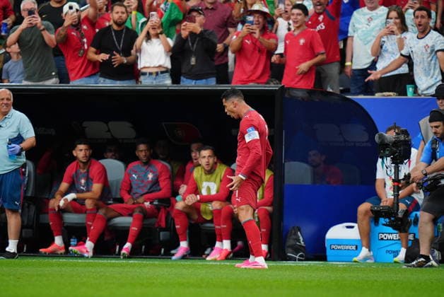 Portugal v Uzbekistan - FIFA World Cup, WM, Weltmeisterschaft, Fussball 2026 - Group K HOUSTON, USA - JUNE 23: Cristiano Ronaldo of Portugal celebrates after scoring a goal during the 2026 FIFA World Cup First Stage Group K match between Portugal and Uzbekistan at NRG Stadium (Houston Stadium) in Houston, Texas, United States on June 23, 2026. Hakan Akgun Anadolu Texas United States. Editorial use only. Please get in touch for any other usage.  Copyright: x2026xAnadoluxHakanxAkgunx
