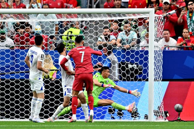Gc Houston (Stati Uniti) 23 06 2026 - Mondiali di Calcio 2026 Portogallo-Uzbekistan foto Giacomo Cosua Image nella foto: gol Cristiano Ronaldo 