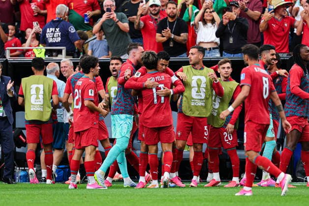 2026.06.23 Houston pilka nozna Mistrzostwa Swiata w USA Meksyk Kanada 2026 Portugalia - Uzbekistan N z Cristiano Ronaldo bramka gol radosc na 1-0 Foto Pawel Andrachiewicz PressFocus 2026.06.23 Houston Football - 2026 FIFA World Cup, WM, Weltmeisterschaft, Fussball in USA Canada Mexico Portugal - Uzbekistan Cristiano Ronaldo bramka gol radosc na 1-0 Credit: Pawel Andrachiewicz PressFocus NEWSPIX.PL --- newspix.pl POLAND OUT! 