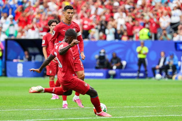 2026.06.23 Houston pilka nozna Mistrzostwa Swiata w USA Meksyk Kanada 2026 Portugalia - Uzbekistan N z Nuno Mendes bramka gol radosc na 2-0 Foto Pawel Andrachiewicz PressFocus 2026.06.23 Houston Football - 2026 FIFA World Cup, WM, Weltmeisterschaft, Fussball in USA Canada Mexico Portugal - Uzbekistan Nuno Mendes bramka gol radosc na 2-0 Credit: Pawel Andrachiewicz PressFocus NEWSPIX.PL --- newspix.pl POLAND OUT! 