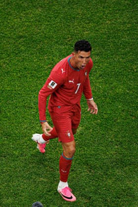 Cristiano Ronaldo seen celebrating after scoring goal during FIFA World Cup, WM, Weltmeisterschaft, Fussball 2026 game between national teams of Portugal and Uzbekistan (Grzegorz Wajda Ball Raw Images) Houston Houston Stadium USA Copyright: xGrzegorzxWajdax grzegorzwajda_portugal_uzbekistan_2526_2-42