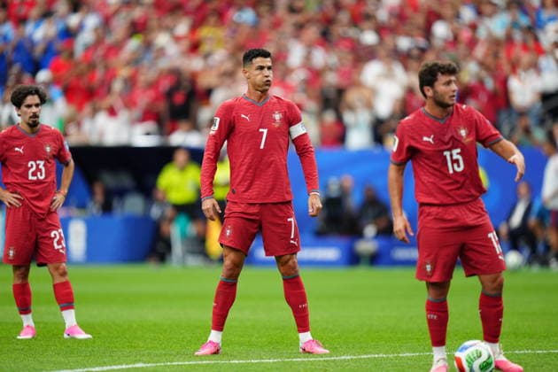 Portugal v Uzbekistan - FIFA World Cup, WM, Weltmeisterschaft, Fussball 2026 - Group K HOUSTON, USA - JUNE 23: Cristiano Ronaldo of Portugal is seen prior the set piece during the 2026 FIFA World Cup First Stage Group K match between Portugal and Uzbekistan at NRG Stadium (Houston Stadium) in Houston, Texas, United States on June 23, 2026. Hakan Akgun Anadolu Texas United States. Editorial use only. Please get in touch for any other usage.  Copyright: x2026xAnadoluxHakanxAkgunx