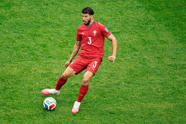 Ruben Dias seen during FIFA World Cup, WM, Weltmeisterschaft, Fussball 2026 game between national teams of Portugal and Uzbekistan (Grzegorz Wajda Ball Raw Images) Houston Houston Stadium USA Copyright: xGrzegorzxWajdax grzegorzwajda_portugal_uzbekistan_2526_3-11