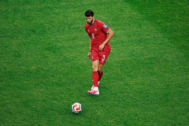Ruben Dias seen during FIFA World Cup, WM, Weltmeisterschaft, Fussball 2026 game between national teams of Portugal and Uzbekistan (Grzegorz Wajda Ball Raw Images) Houston Houston Stadium USA Copyright: xGrzegorzxWajdax grzegorzwajda_portugal_uzbekistan_2526_3-2