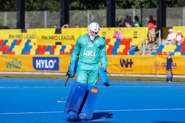 2026_06_23, FIH Hockey Pro League, Argentinien vs Spanien , Männer, Ernst-Reuter-Sportfeld Luis Calzado (Spanien, 15) Berlin Berlin Germany *** June 23, 2026, FIH Hockey Pro League, Argentina vs. Spain, Mens, Ernst Reuter Sportfeld Luis Calzado, Spain, 15 Berlin, Berlin, Germany,detected_source_language