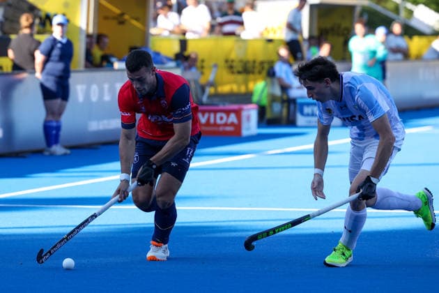 2026_06_23, FIH Hockey Pro League, Argentinien vs Spanien , Männer, Ernst-Reuter-Sportfeld Pepe Cunill (Spanien, 17) Berlin Berlin Germany *** June 23, 2026, FIH Hockey Pro League, Argentina vs. Spain, Mens, Ernst Reuter Sportfeld Pepe Cunill, Spain, 17 Berlin, Berlin, Germany,detected_source_language