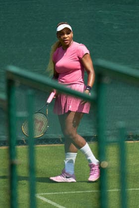 2026 Wimbledon, June 23, Practice LONDON, - JUNE 23: Serena Williams of the United States during the 2026 Wimbledon, June 23, Practice at The all England club, Wimbledon on June 23, 2026 in London, GBR. London The all England club, Wimbledon GBR Copyright: xPeterxvanxdenxBerg ISIxPhotosx 9411