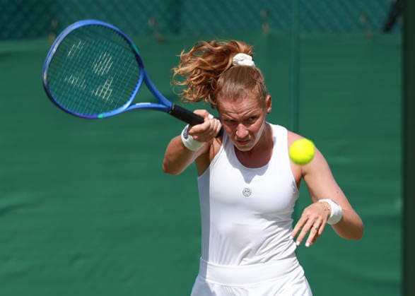Jessika Ponchet (FRA), Damen Einzel, Ladies Singles, Qualifikation, Wimbledon Tennis - Wimbledon 2026 - Grand Slam ITF ATP, Tennis Herren WTA, Tennis Damen - AELTC - London - - Great Britain - 23 June 2026. *** Jessika Ponchet (FRA), Womens Singles, Qualifying, Wimbledon Tennis, Wimbledon 2026, Grand Slam, ITF, ATP, WTA, AELTC, London, Great Britain, June 23, 2026,detected_source_language Copyright: xJuergenxHasenkopfx