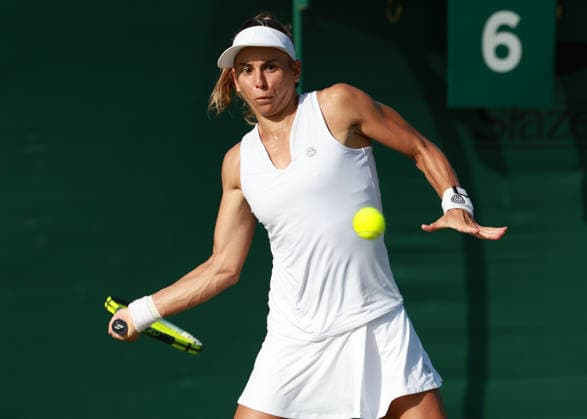 Julia Grabher (AUT), Damen Einzel, Ladies Singles, Qualifikation, Wimbledon Tennis - Wimbledon 2026 - Grand Slam ITF ATP, Tennis Herren WTA, Tennis Damen - AELTC - London - - Great Britain - 23 June 2026. *** Julia Grabher (AUT), Womens Singles, Qualifying, Wimbledon Tennis, Wimbledon 2026, Grand Slam, ITF, ATP, WTA, AELTC, London, Great Britain, June 23, 2026,detected_source_language Copyright: xJuergenxHasenkopfx