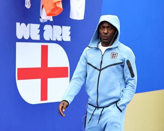 Eberechi Eze of England arrives England v Ghana, 2026 FIFA World Cup, WM, Weltmeisterschaft, Fussball Group L, Football, Boston Stadium, Foxborough, Massachusetts, USA - 23 Jun 2026Foxborough Boston Stadium Massachusetts (MA) United States of America EDITORIAL USE ONLY No use with unauthorised audio, video, data, fixture lists, club league logos or live services. Online in-match use limited to 120 images, no video emulation. No use in betting, games or single club league player publications.  Copyright: xMichaelxZemanek Shutterstockx 16956026k
