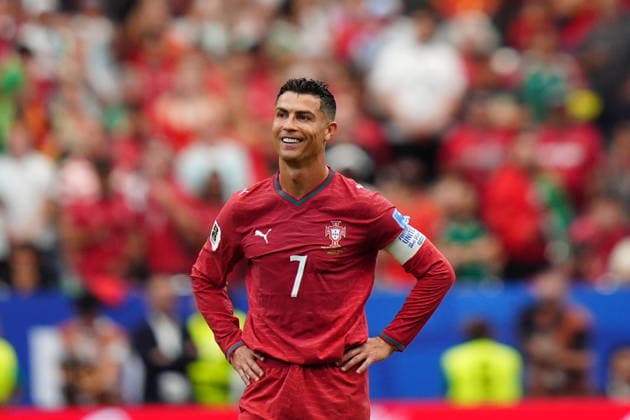 Portugal v Uzbekistan - FIFA World Cup, WM, Weltmeisterschaft, Fussball 2026 - Group K HOUSTON, USA - JUNE 23: Cristiano Ronaldo (7) of Portugal gestures during the 2026 FIFA World Cup First Stage Group K match between Portugal and Uzbekistan at NRG Stadium (Houston Stadium) in Houston, Texas, United States on June 23, 2026. Hakan Akgun Anadolu Texas United States. Editorial use only. Please get in touch for any other usage.  Copyright: x2026xAnadoluxHakanxAkgunx