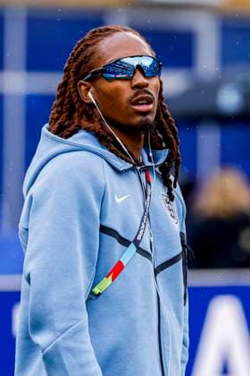 Djed Spence of England looks on , Group L - FIFA World Cup, WM, Weltmeisterschaft, Fussball 2026, England v Ghana, Boston Stadium, June 23, 2026, Boston, United States.