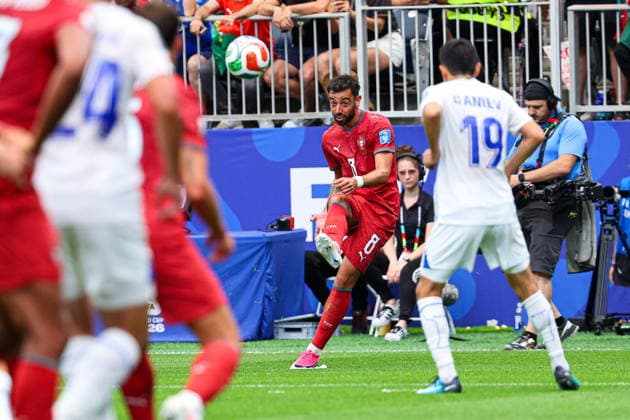 2026.06.23 Houston pilka nozna Mistrzostwa Swiata w USA Meksyk Kanada 2026 Portugalia - Uzbekistan N z Bruno Fernandes Foto Pawel Andrachiewicz PressFocus 2026.06.23 Houston Football - 2026 FIFA World Cup, WM, Weltmeisterschaft, Fussball in USA Canada Mexico Portugal - Uzbekistan Bruno Fernandes Credit: Pawel Andrachiewicz PressFocus NEWSPIX.PL --- newspix.pl POLAND OUT! 