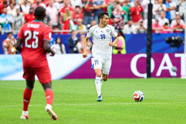 2026.06.23 Houston pilka nozna Mistrzostwa Swiata w USA Meksyk Kanada 2026 Portugalia - Uzbekistan N z Azizjon Ganiev Foto Pawel Andrachiewicz PressFocus 2026.06.23 Houston Football - 2026 FIFA World Cup, WM, Weltmeisterschaft, Fussball in USA Canada Mexico Portugal - Uzbekistan Azizjon Ganiev Credit: Pawel Andrachiewicz PressFocus NEWSPIX.PL --- newspix.pl POLAND OUT! 