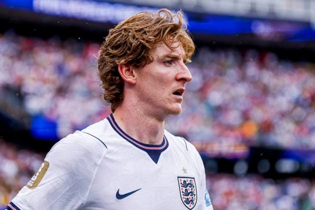 Anthony Gordon of England looks on , Group L - FIFA World Cup, WM, Weltmeisterschaft, Fussball 2026, England v Ghana, Boston Stadium, June 23, 2026, Boston, United States.