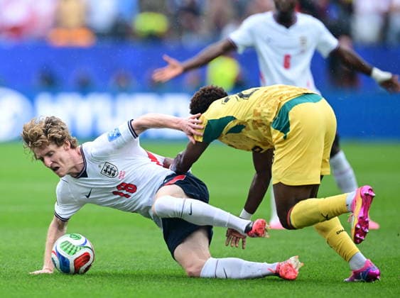 England v Ghana - FIFA World Cup, WM, Weltmeisterschaft, Fussball 2026 - Group L FOXBOROUGH, USA - JUNE 23: Anthony Gordon (18) of England in action during the 2026 FIFA World Cup First Stage Group L match between England and Ghana at Gillette Stadium (Boston Stadium) in Foxborough, Massachusetts, United States on June 23, 2026. Abdulhamid Hosbas Anadolu Massachusetts United States. Editorial use only. Please get in touch for any other usage.  Copyright: x2026xAnadoluxAbdulhamidxHosbasx