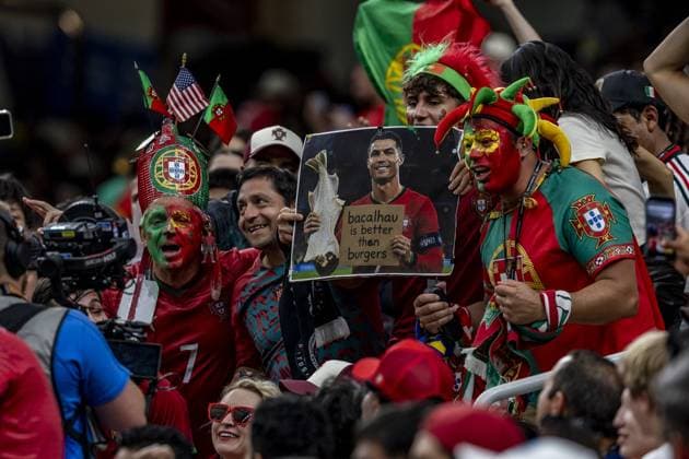 RECORD DATE NOT STATED Portugal faces Uzbekistan in the second round of the 2026 World Cup. Texas (USA), 06 23 2026 - Football Portugal vs Uzbekistan FIFA World Cup, WM, Weltmeisterschaft, Fussball 2026 - Fans at the match between Portugal and Uzbekistan, valid for the second round of the group stage of the 2026 World Cup, held at NRG Stadium, located in the city of Houston, in the state of Texas (United States), on Tuesday, June 23, 2026.(Foto: Pedro Paulo Diaz Thenews2 imago images) SPO  Copyright: xPedroxPauloxDiazx