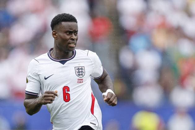 FOXBOROUGH - Marc Guehi of England during the FIFA 2026 World Cup Group L match between England and Ghana at Boston Stadium on June 23, 2026, in Foxborough, United States. MAURICE VAN STEEN ANP FIFA World Cup, WM, Weltmeisterschaft, Fussball 2026 2026 xVIxANPxSportx xMauricexvanxSteenxIVx 561779980 originalFilename: 561779980.jpg