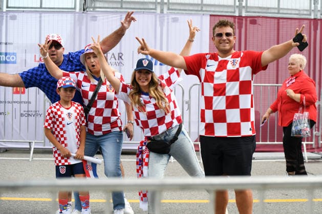 Panama national team, Nationalteam vs Croatia National Team. FIFA World Cup, WM, Weltmeisterschaft, Fussball 2026 Group L match. Croatia National Team and Panama National Team supporters around the stadium previous to the match played between the National Teams of Croatia and Panama. FIFA World Cup 2026 Group L match, played on 23.06.26 at the Toronto Stadium in Toronto, Ontario, Canada. Photo Jose Campos PMEimages Copyright: xJosexCamposx xPMEimagesx