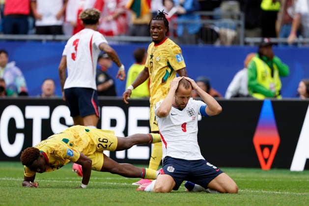 England v Ghana: Group L - FIFA World Cup, WM, Weltmeisterschaft, Fussball 2026 Harry Kane of England reacts after missing chance during the FIFA World Cup 2026 Group L match between England and Ghana at Boston Stadium on June 23, 2026 in Foxborough, United States. Foxborough Boston Stadium MA United States Copyright: xAllstarxPicturexLibraryxLtdx