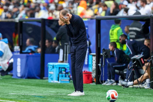 England v Ghana, FIFA World Cup, WM, Weltmeisterschaft, Fussball 2026 England Head Coach Thomas Tuchel GER frustrated reacts during the England v Ghana FIFA WORLD CUP 2026 Group L match at Boston Stadium, Foxborough, United States on 23 June 2026 Credit: Phil Duncan Every Second Media Editorial use only. All images are copyright Every Second Media Limited. No images may be reproduced without prior permission. Copyright: xIMAGO EveryxSecondxMediax ESM-2046-0010 PhilxDuncanx xEveryxSecondxMediax