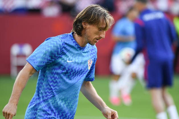 Panama national team, Nationalteam vs Croatia National Team. FIFA World Cup, WM, Weltmeisterschaft, Fussball 2026 Group L match. Luka Modric during warm up previous to the match played between the National Teams of Croatia and Panama. FIFA World Cup 2026 Group L match, played on 23.06.26 at the Toronto Stadium in Toronto, Ontario, Canada. Photo Jose Campos PMEimages Toronto Ontario Canada Copyright: xJosexCamposx xPMEimagesx