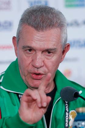 Mexico press conference, PK, Pressekonferenz during the 2026 FIFA World Cup, WM, Weltmeisterschaft, Fussball in Mexico City Mexico s head coach, Javier Aguirre, speaks at a press conference ahead of the match against the Czech Republic at the 2026 FIFA World Cup in Mexico City, Mexico, 23 June 2026. MEXICO CITY Mexico  Copyright: xISAACxESQUIVELx