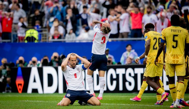 Boston, USA 23rd Jun 2026. Harry Kane (ENG) Nico OReilly (ENG) England - Ghana World Cup England - Ghana 22.06.2026 *** Boston, USA, June 23, 2026 Harry Kane ENG Nico OReilly ENG England Ghana World Cup England Ghana June 22, 2026,detected_source_language
